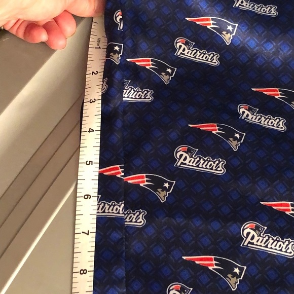 NFL New England Patriots size large blue silky lounge pants - Picture 7 of 12